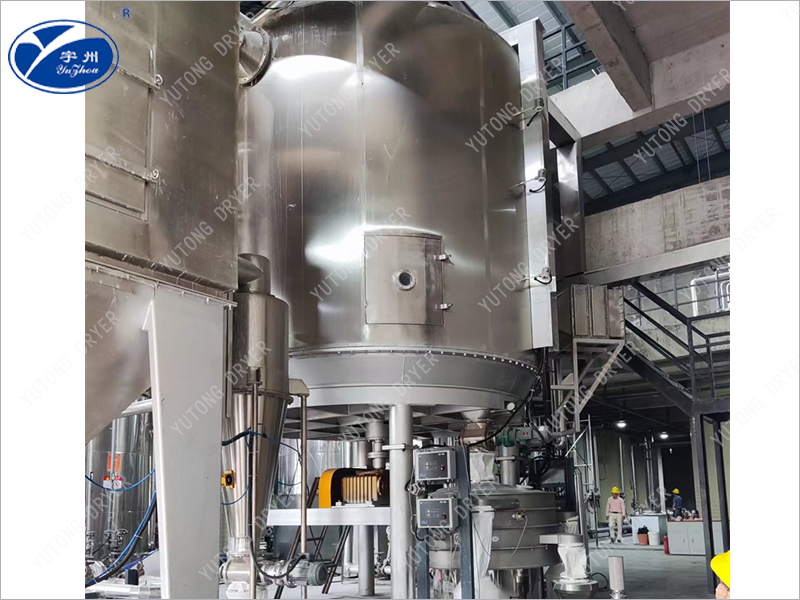 Light calcium carbonate disc dryer