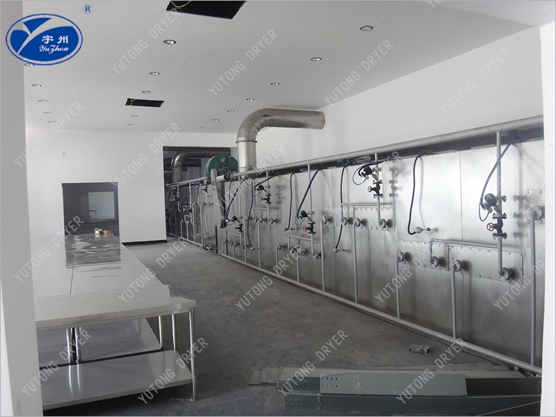 中藥飲片帶式干燥機